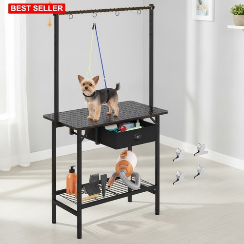 Dog grooming table in - dog,