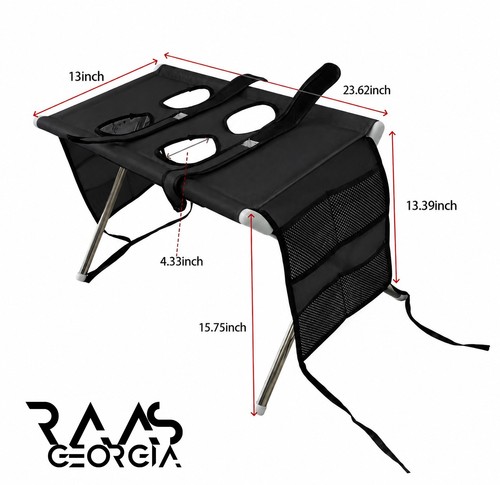Black universal grooming table - universal,